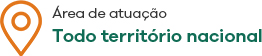 Área de atuação Todo território nacional